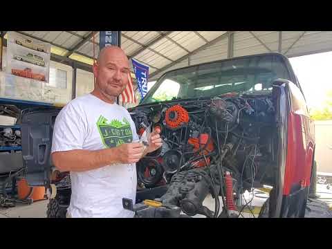 Ls 6.0 swap 85 k20 Power Brake Booster Vacuum Hose Connector Chevy gmc Square body pickup truck C10