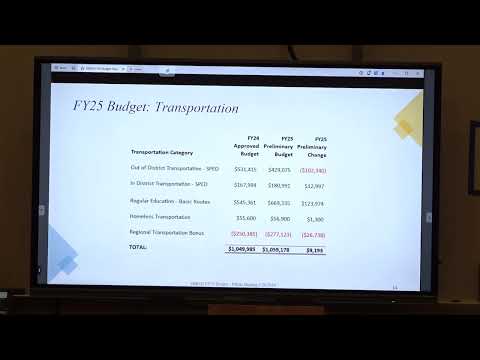 Somerset Berkley Regional School Committee Meeting 3.26.24