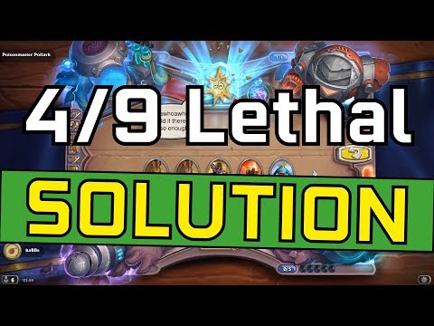 SOLUTION: 4/9 Poisonmaster Pollark Lethal Puzzle Lab - Hearthstone - The Boomsday Project