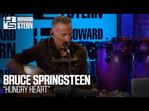 Bruce Springsteen “Hungry Heart” Live on the Stern Show