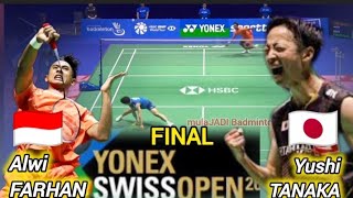 Download lagu Alwi FARHAN (INA) vs (JPN) Yushi TANAKA || FINAL SWISS OPEN 2026 mp3