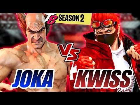 Tekken 8 ▰ JOKA (Heihachi) vs KWISS (Hwoarang) 💥 Ranked Matches Replays