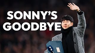 Download lagu Sonny gives emotional farewell to Spurs fans at Tottenham Hotspur Stadium 🤍 mp3