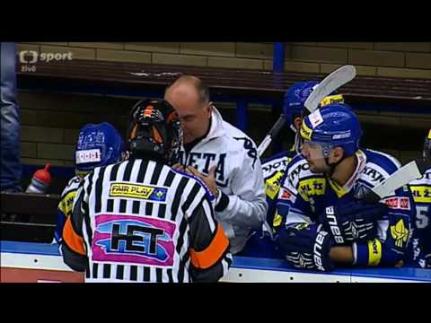 Zlín - Kometa, Husička: "Nic tam nebylo" o zákroku na 2+2 minuty