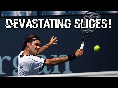 Roger Federer - Top 10 Devastating Slice Passing Shots