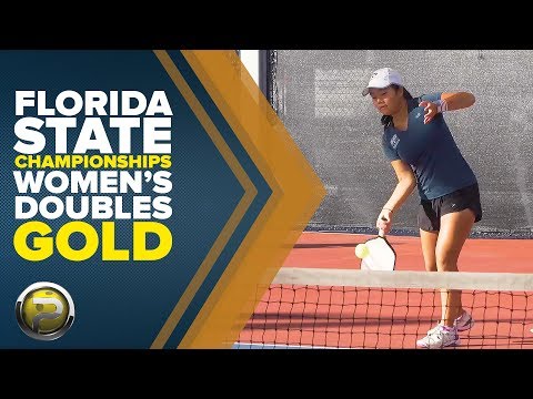 Pro Women’s Doubles Gold Medal Match from the Florida State Championships 2017