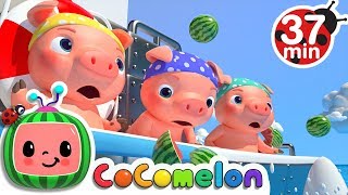 Three Little Pigs 2 (The Big Ship Sails on the Alley Alley Oh) | +More Nursery Rhymes - CoCoMelon