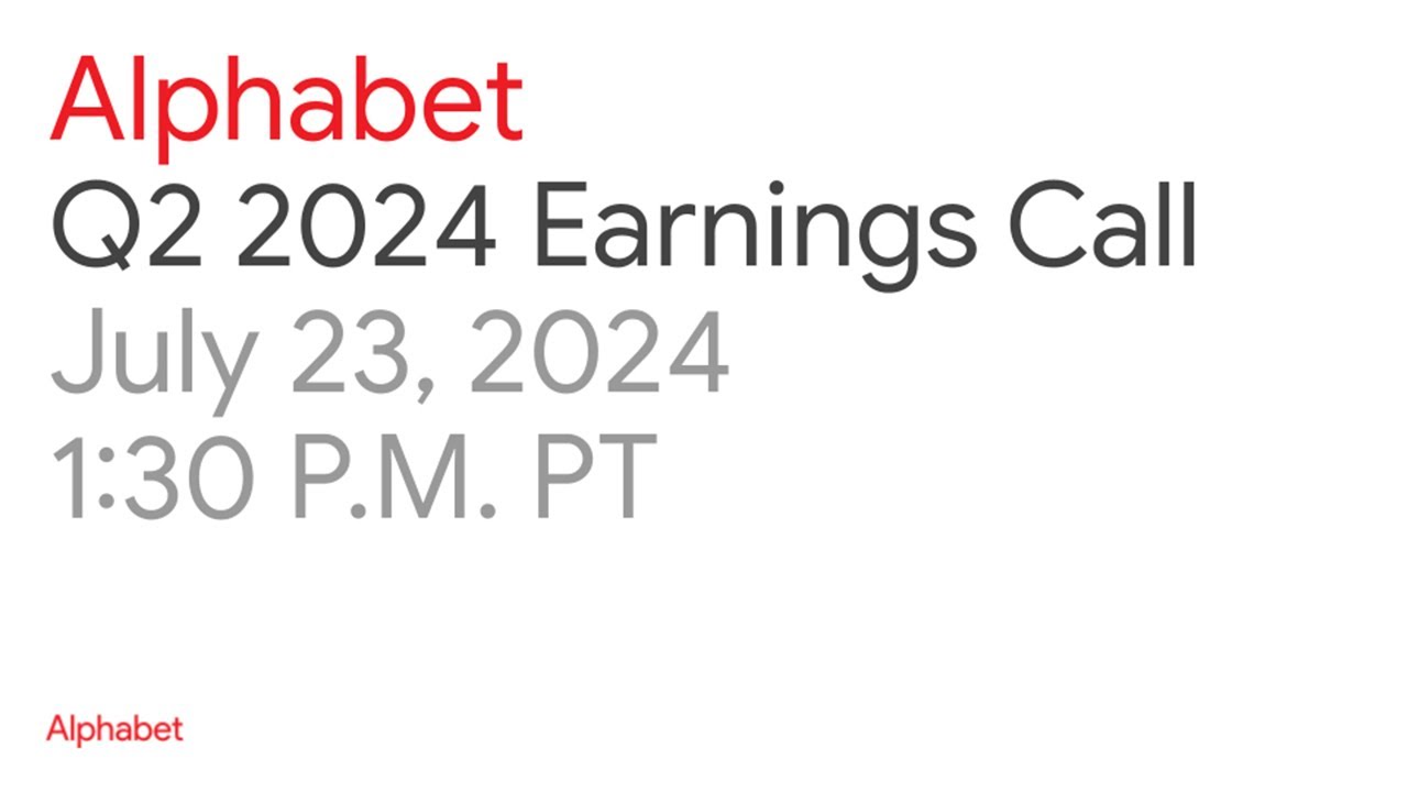 Alphabet 2024 Q2 Earnings Call