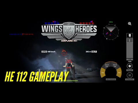 He 112 Gameplay. Wings of Heroes.#woh #wingsofheroes #aircombat #dogfight #gameplay