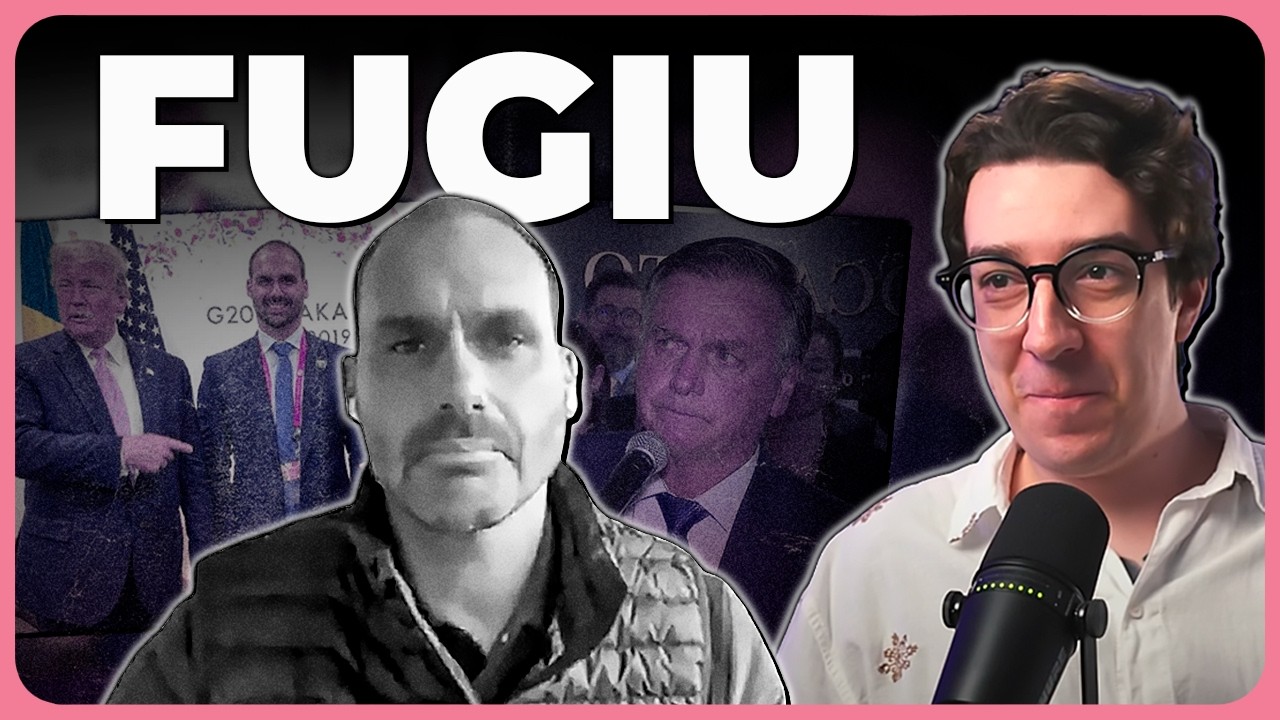 EDUARDO BOLSONARO FOGE PARA OS EUA E SUSPENDE MANDATO