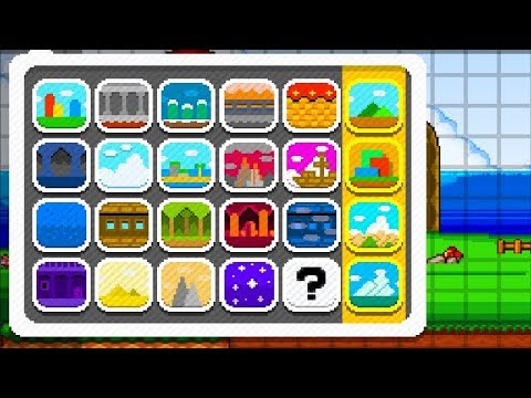 Super Mario UniMaker 1.S.2 - All Courses and Musics. HD