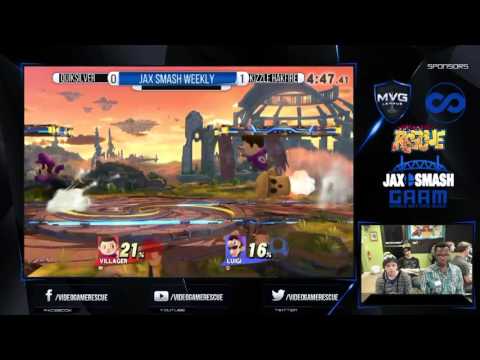 JSW 2/11/16 - Quiksilver(Luigi,Bayonetta) Vs. Kizzle Hakfire(Villiger) LS