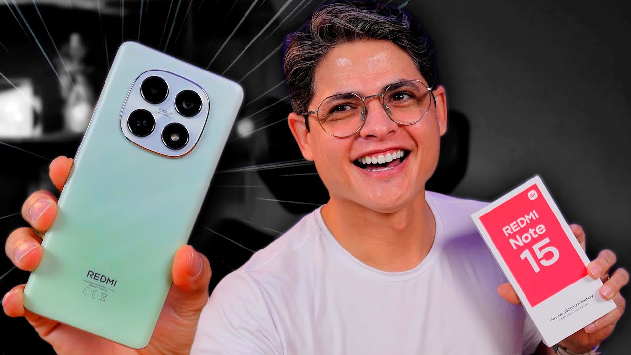 Miniatura da avaliação em vídeo de Xiaomi Redmi Note 15 8GB 256GB Preto