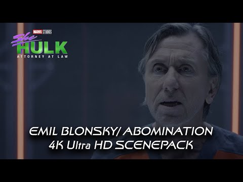 All Emil Blonsky / Abomination 4K ULTRA HD Scenes SCENEPACK | She-Hulk (Episode 2)