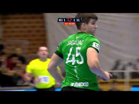 EHF EL: HALIL JAGANJAC SHOW, 9 GOLOVA: RK Nexe - Gorenje Velenje 31:23