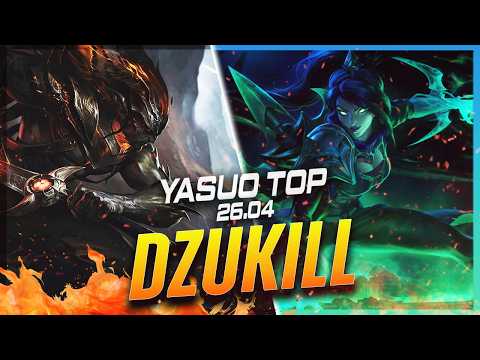 Dzukill - Yasuo vs Vayne TOP #2 Patch 26.4 - Grandmaster Yasuo Gameplay