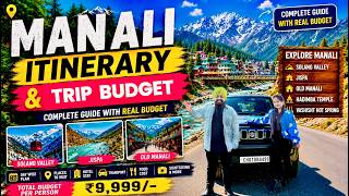 Manali Trip Budget &amp;amp; Itinerary 2026 🔥 Complete 4N/5D Travel Guide | Rohtang, Sissu, Jispa &amp;amp; Shinkula