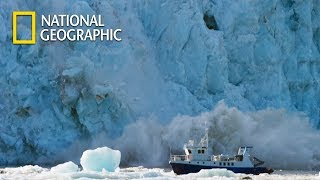 Chain Reaction after a Glacier Falls to Sea｜National Geographic