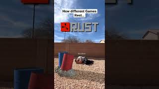 How different Games Rest… #gaming #shorts