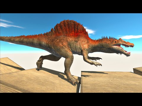 Run across the bridge at full speed before it collapses - Animal Revolt Battle Simulator