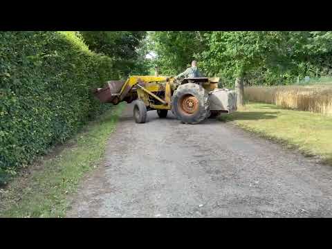 Video: Ford 4550 læssemaskine 1