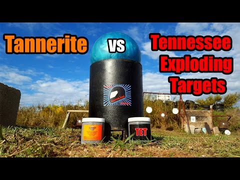 Tannerite Vs Tennessee Exploding Targets Test