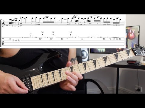 How to play ‘Walk’ by Pantera Guitar Solo Lesson w/tabs