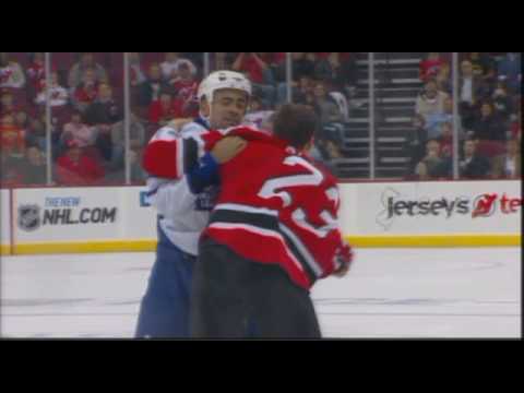 Jamal Mayers vs David Clarkson Oct 29, 2008