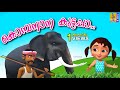 കൊമ്പനാന കുട്ടപ്പാ | Kombanana Kuttappa | Kids Animation | Elephant Song
