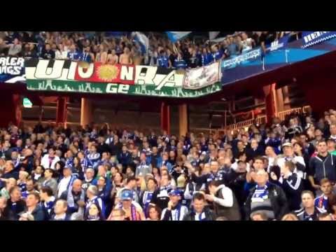 Gästekurve FC Basel - Schalke 04