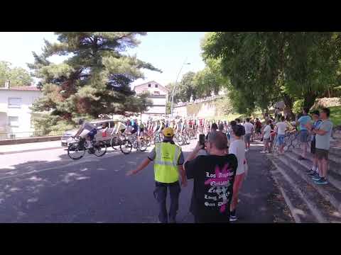 La Route d'Occitanie. Stage 4 start Saint Gaudens, Sat 21st June 2025.