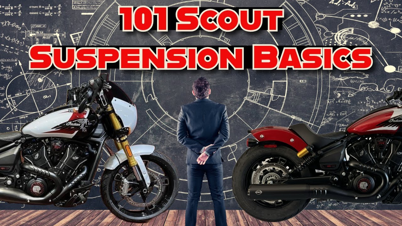 How to set up the suspension on your Indian 101 Scout - Motorcycle Preload, Compression, Rebound