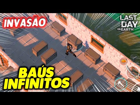 BAÚS INFINITOS NA INVASÃO - Last Day On Earth