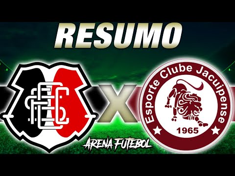 Santa Cruz 2 x 2 Jacuipense pela Série C do Campeonato Brasileiro