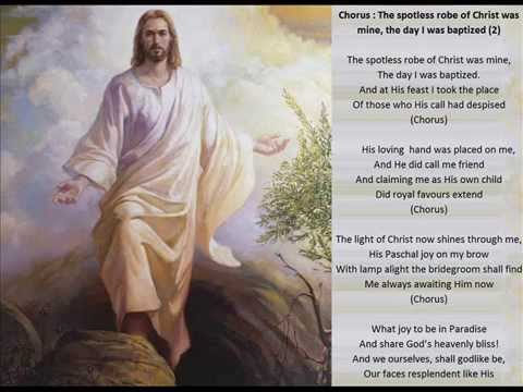 The Spotless Robe Of Christ Was Mine Easter Hymn