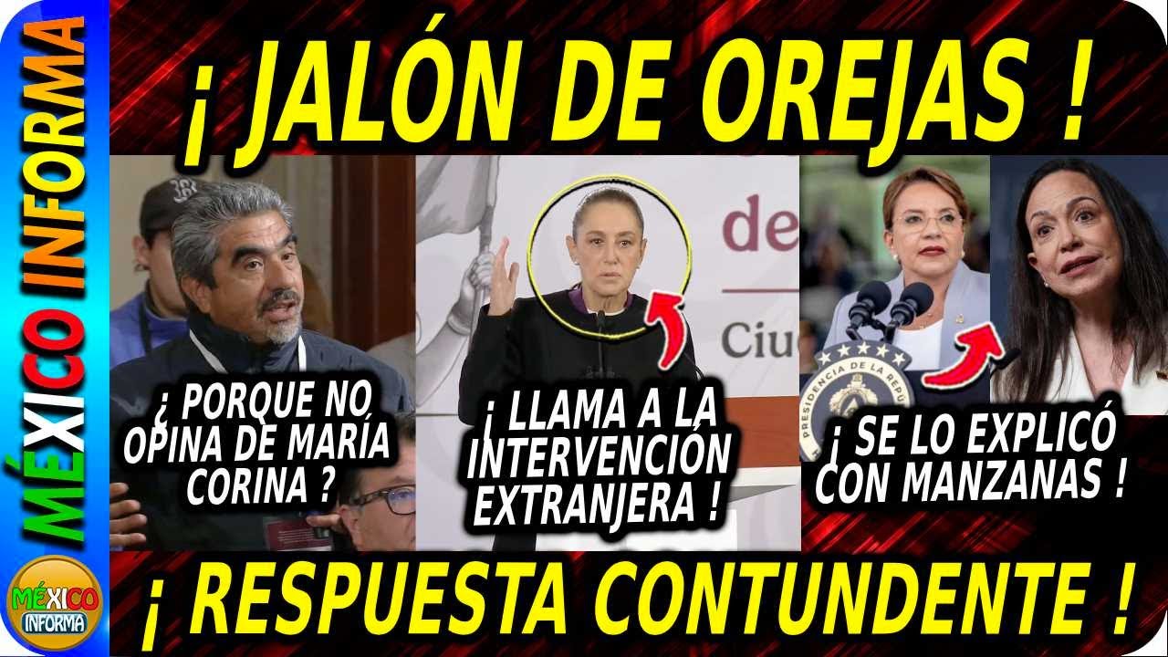 JALÓN DE OREJAS A REVOLTOSOS. RESPUESTA CONTUNDENTE A ESTE PERIODISTA. SE LO EXPLICÓ CON MANZANAS.