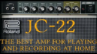 Video thumbnail for Roland JC-22 Jazz Chorus: Why it's the Best amp for playing and recording at home by TheSpaceGuitar