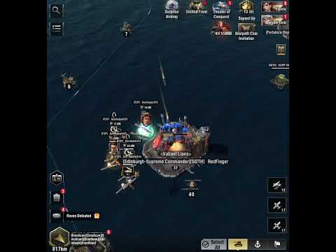 Whale units too strong on water? | Aegean Sea | epic battlefield | Warpath : Ace shooter