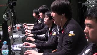 iG emotions during their match vs Na`Vi @ Starladder Season IX LAN Finals