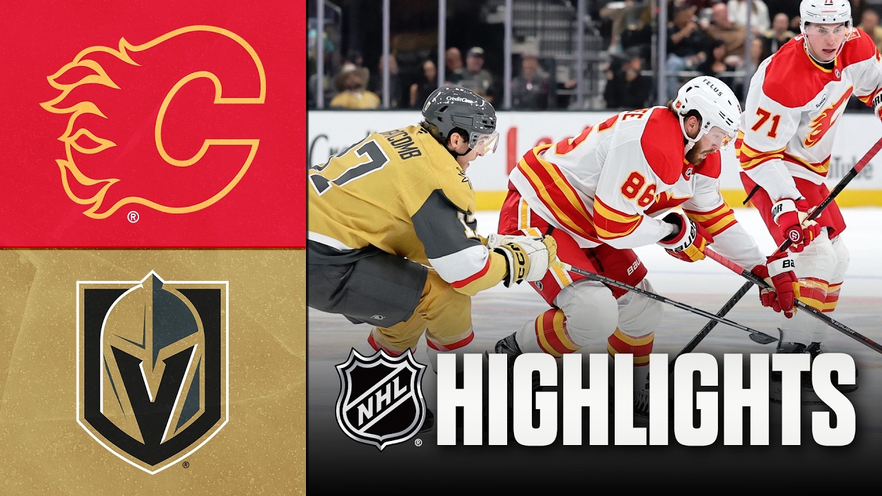 Flames vs. Golden Knights | NHL Highlights | Oct 15, 2026