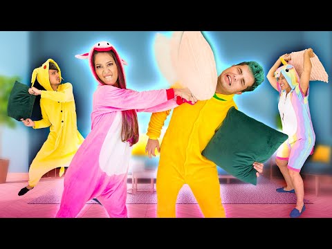 FESTA DO PIJAMA SURPRESA PARA A FRANZINHA !!! ( Maloucos )