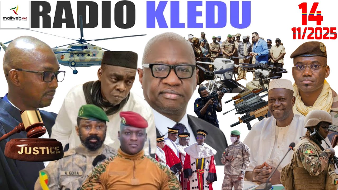La Revue de Presse de la RADIO KLEDU du 14 novembre 2025