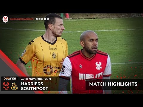 Match Highlights: Harriers 0-1 Southport 30/11/19