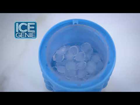 Ice cube maker mould tray, blue