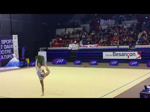 Louane Combes - Nat C 14/15 ans - France Besançon 2018