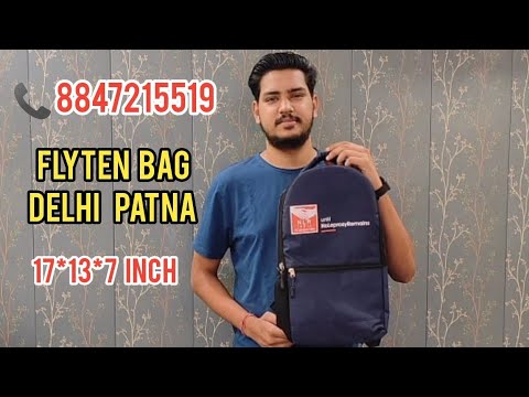 Flyten navy blue school bag | delhi bags | biggest promotional school and coaching bags suppliers