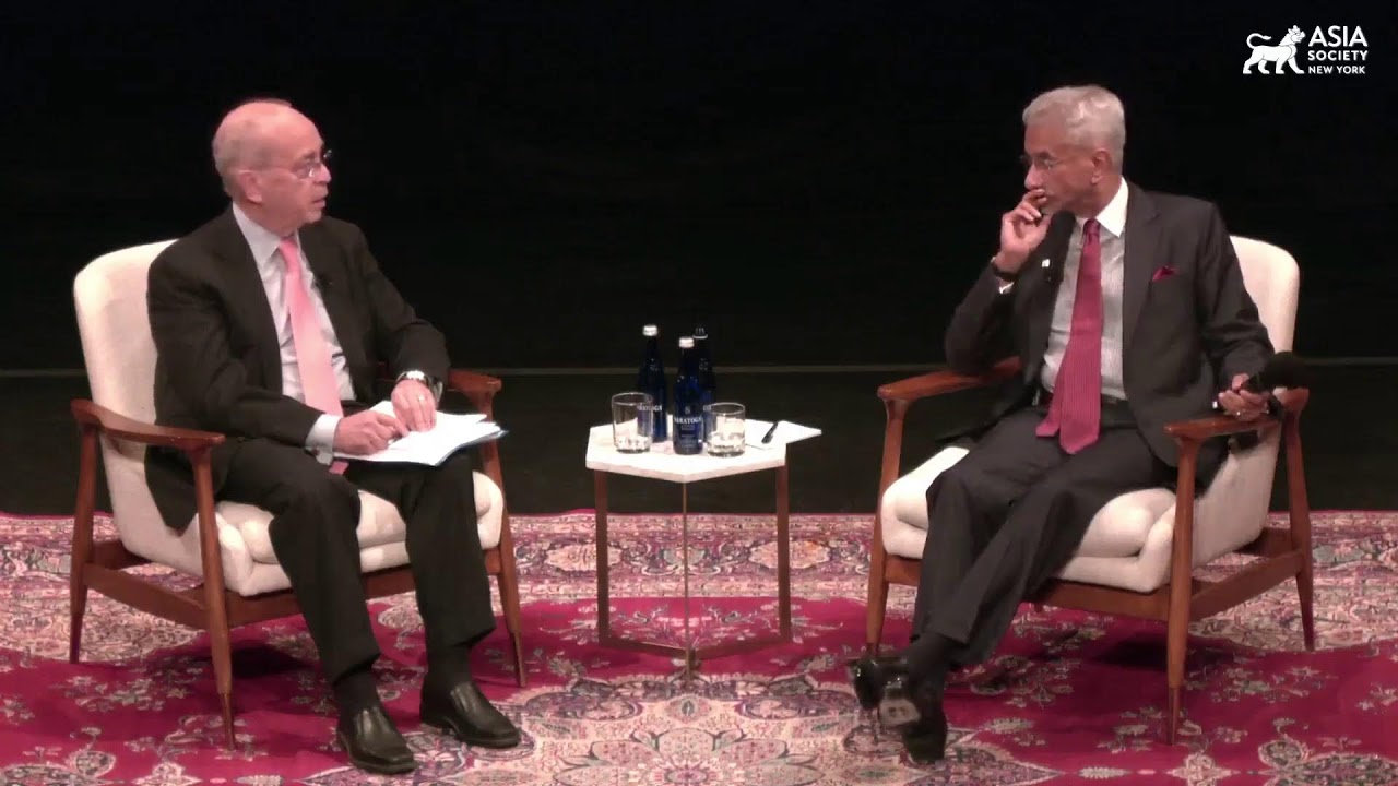 EAM : Asia Society, New York. (September 24, 2024)