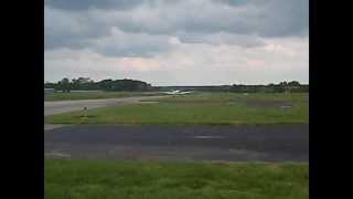 preview picture of video 'Cessna T182T Turbo Skylane starts up and takes off RWY 22 @ Clermont County Airport (I69)'