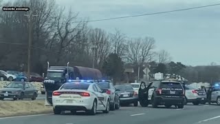 Campbell County man arrested after multi-county car chase