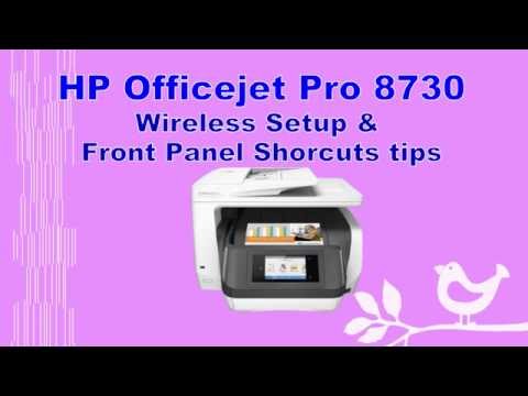 Thumbnail for HP Officejet Pro 8710 | 8720 | 8730 | 8740 - Front Panel Tips